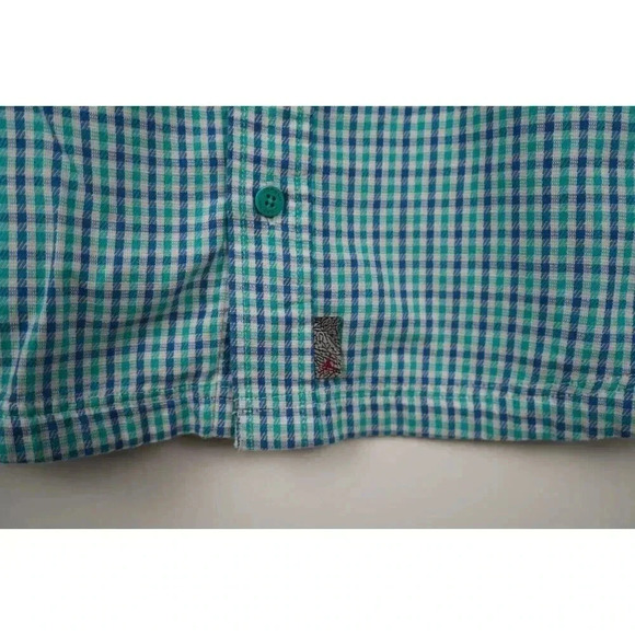 Jordan Brand Button-Down Shirt Men's Medium Blue Summer #583 - Picture 5 of 9